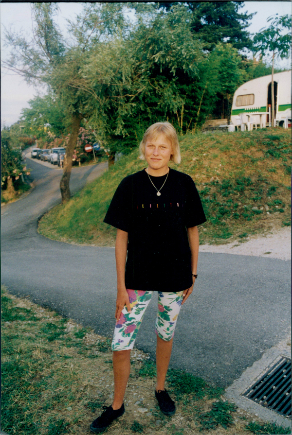 Magteld at Lake Garda, June 1993, where we met